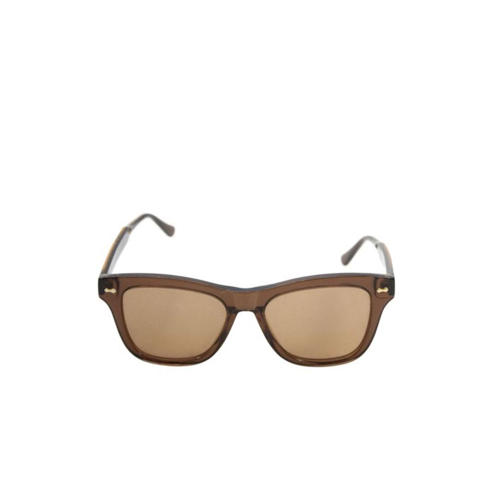 Gucci Womens Brown Lenses 0910S 53mm 17mm 145mm Brown Gold Sunglasses